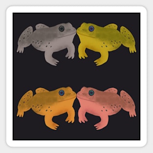 Bullfrog Buddies (Citrus Midnight) Magnet